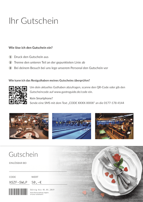 GastroDigital Gift Voucher